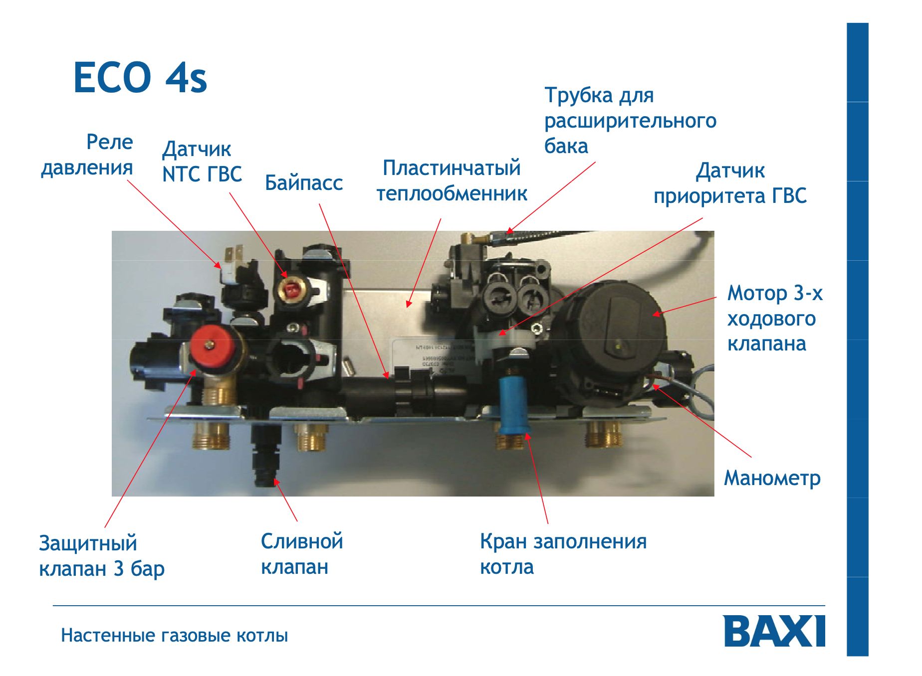 Газовый котел бакси 24 отзывы. Настенный газовый котел Baxi Eco-4s 1.24f.