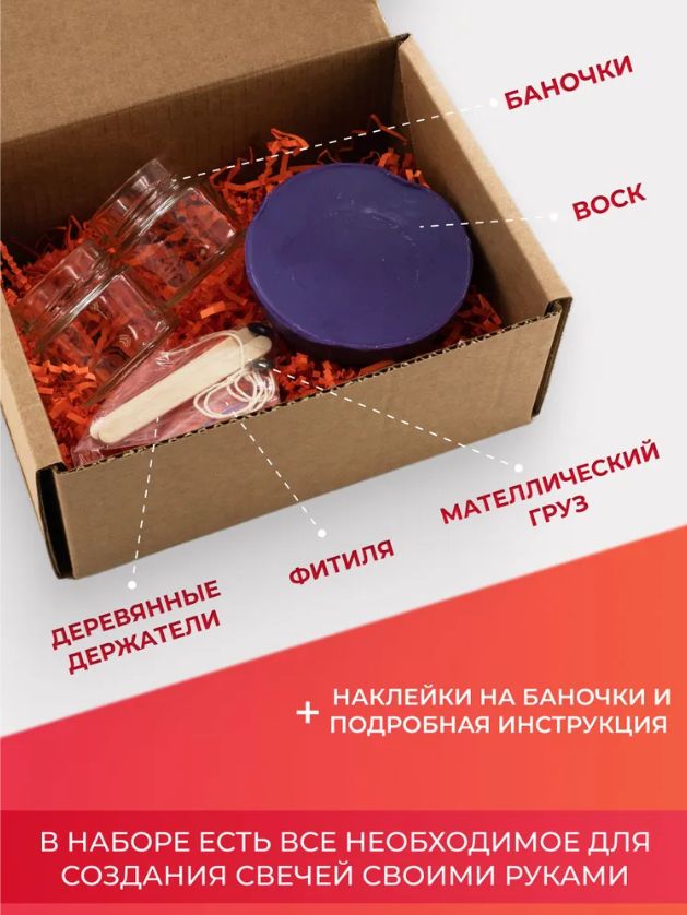 Свечи своими руками - Купить наборы для творчества в Минске. Магазин Тролль Маркет