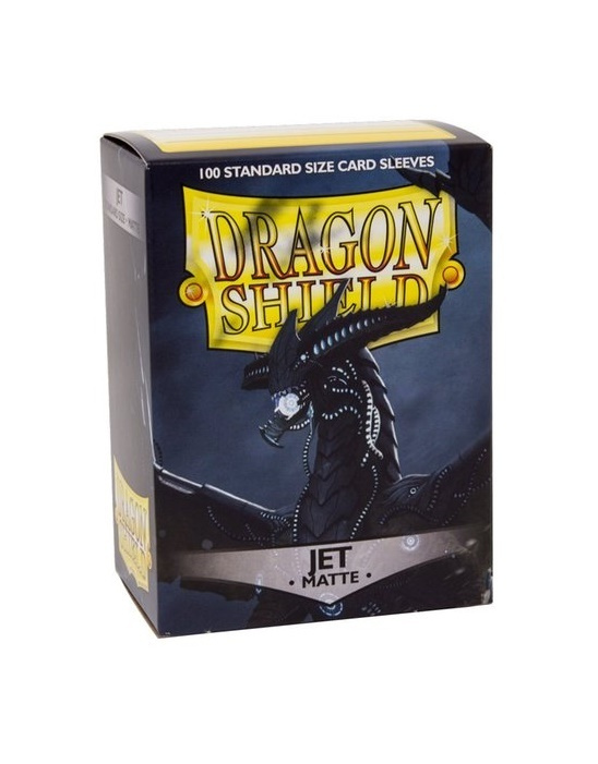 Протекторы Dragon Shield матовые Jet (100 шт.) #1