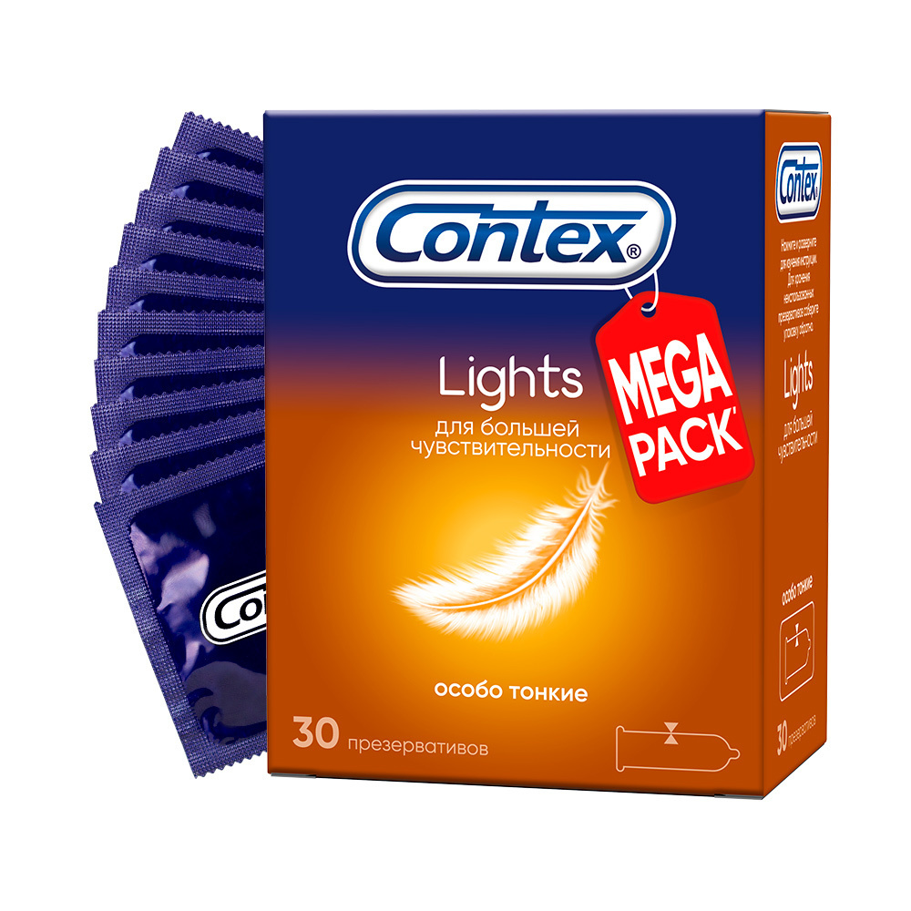 Contex Презервативы Lights, особо тонкие, 30 шт #1