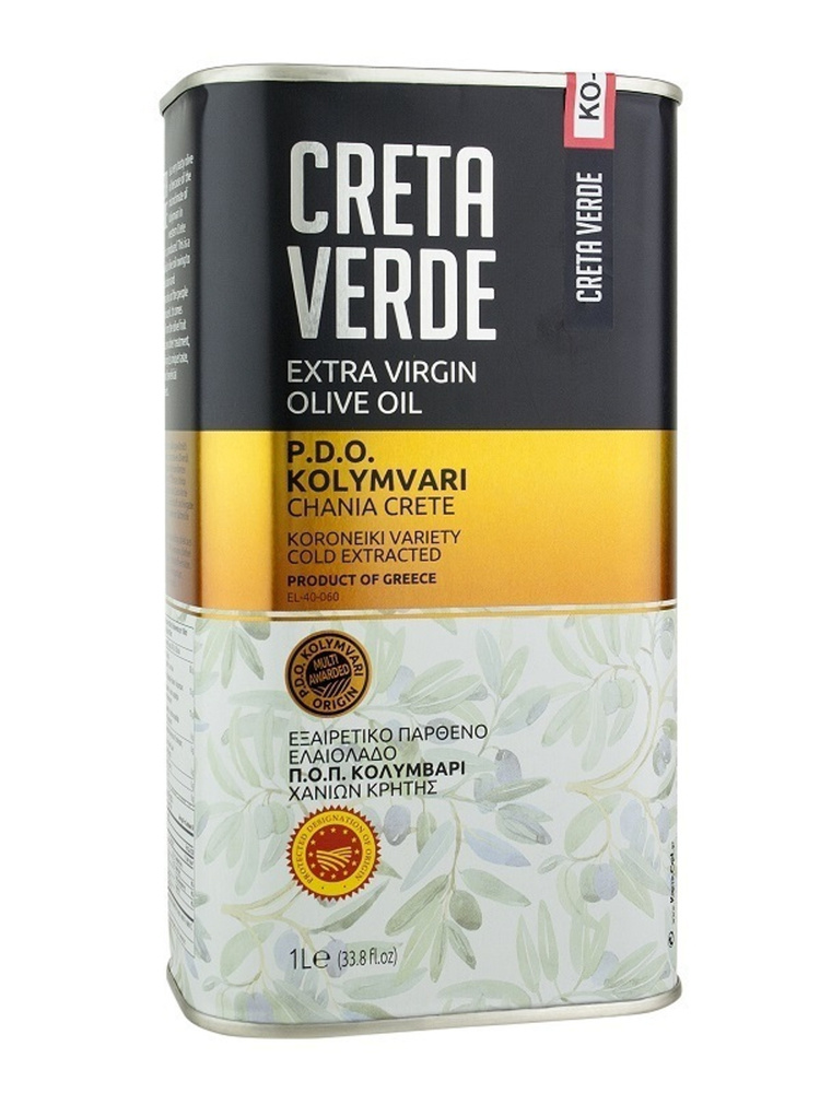 Оливковое масло  Creta Verde P.D.O Extra Virgin, 1л #1