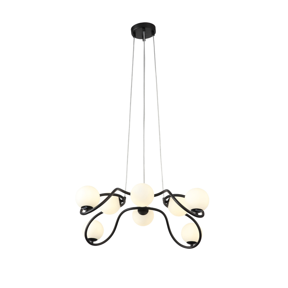 Светильник подвесной ST LUCE цвет белый коллекция LEGATEZZA в стиле Modern цоколь G9 ламп 8х5W, SL1502.403.08 #1