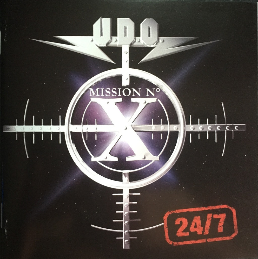 U.D.O. (Accept) / Mission No.X + 24/7 (cd+obi) #1