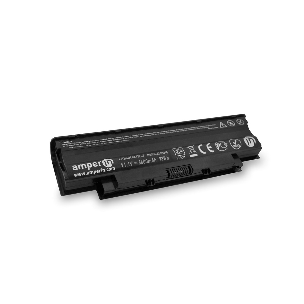 Аккумуляторная батарея Amperin для ноутбука Dell 13R, 17R, M, N 11.1V 6600mAh (73Wh) AI-N5010  #1
