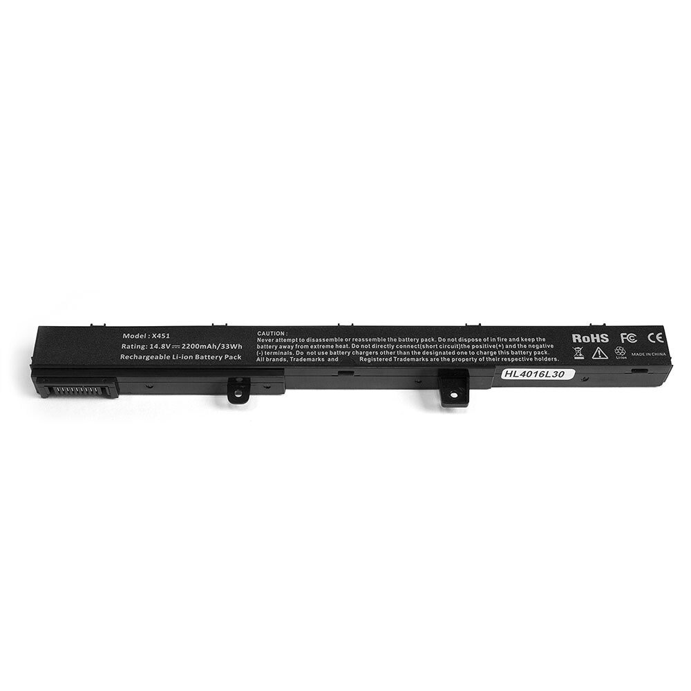 Аккумулятор для ноутбука Asus X451, X551CA (14.8V, 2200mAh). PN: A31N1319, A41N1308  #1