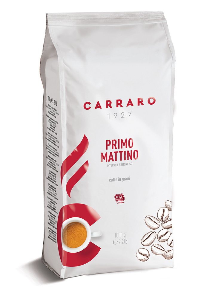Carraro Primo Mattino кофе в зернах, 1 кг #1