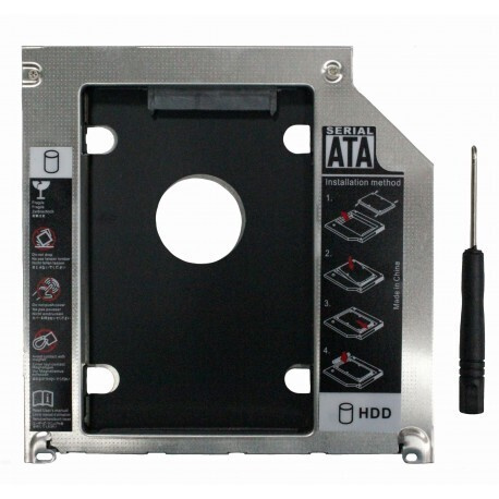 Корпус для HDD Optibay 9.5mm SATA (Second HDD Caddy) / -mSATA (Macbook) #1