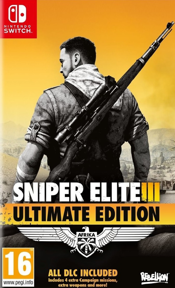 Игра Sniper Elite 3 (III) Ultimate Edition (Nintendo Switch, Русская версия) #1
