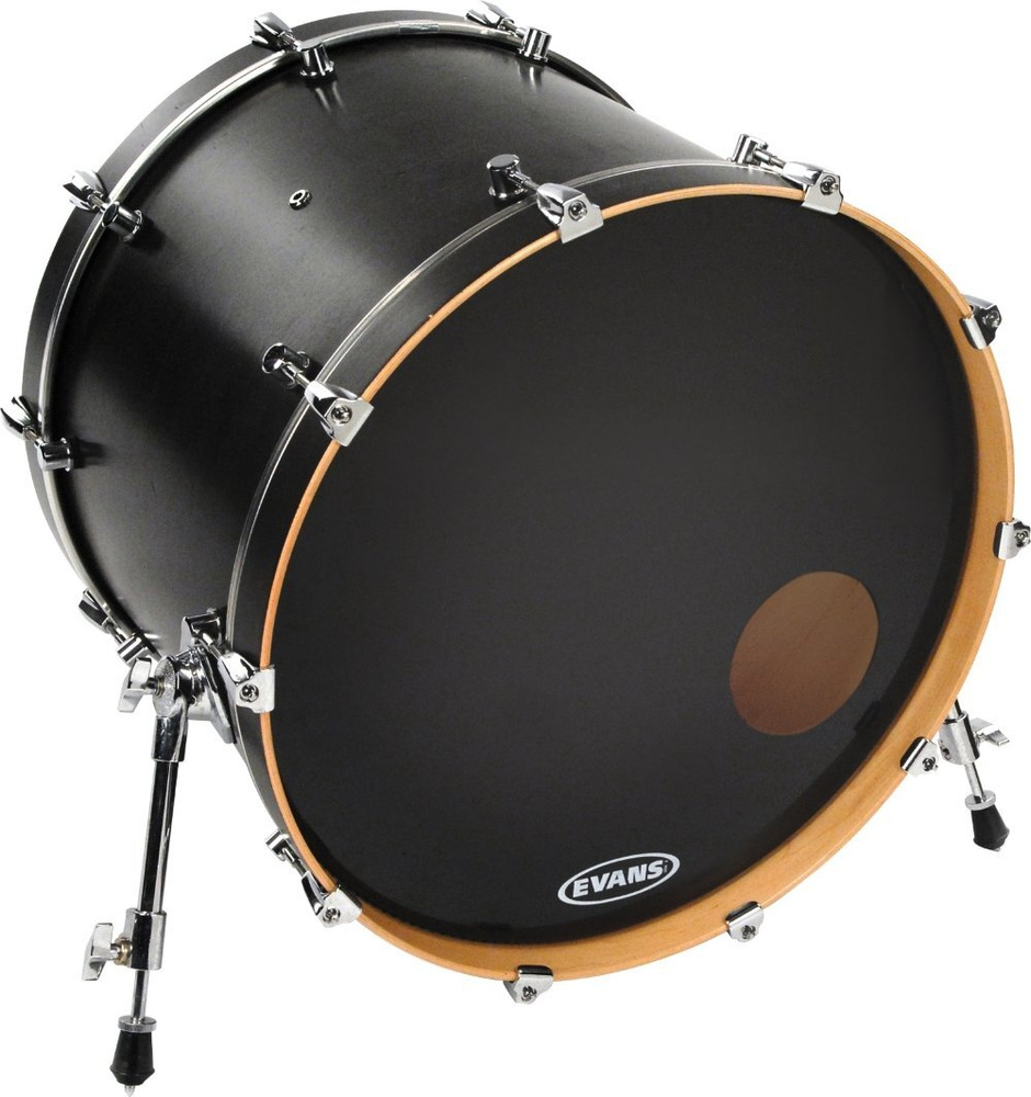 Evans BD22RONX Пластик 22" EQ3 Onyx для бас-барабана резонансный #1