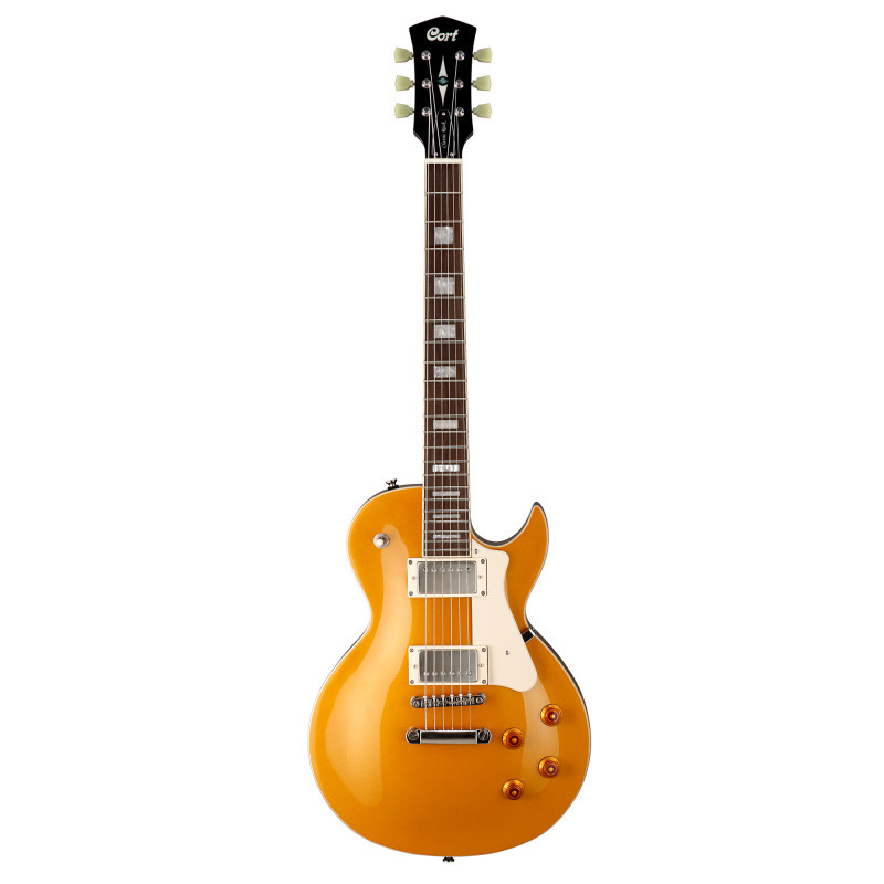 Электрогитара "Les Paul" (H-H), Gold Top, Cort #1