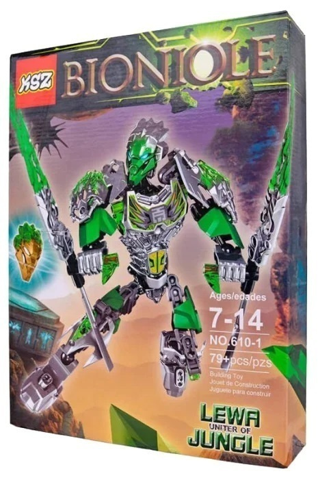Конструктор KSZ Bionicle (Бионикл) 610-1 Лева - Объединитель Джунглей  #1
