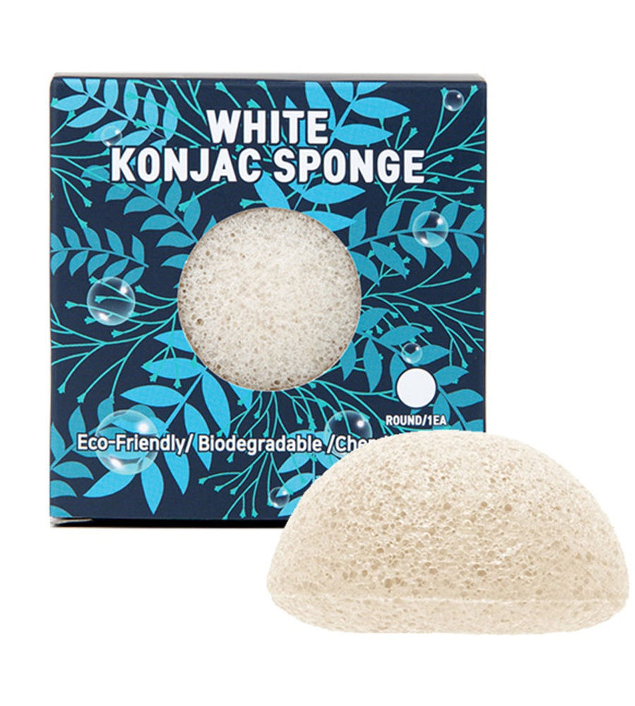 Trimay Спонж конняку White Konjak Sponge #1