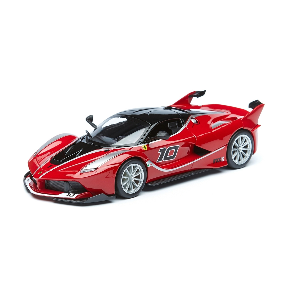 Машинка металлическая Ferrari FXX К, открывающийся капот, вращающиеся и поворачивающиеся резиновые колеса, #1