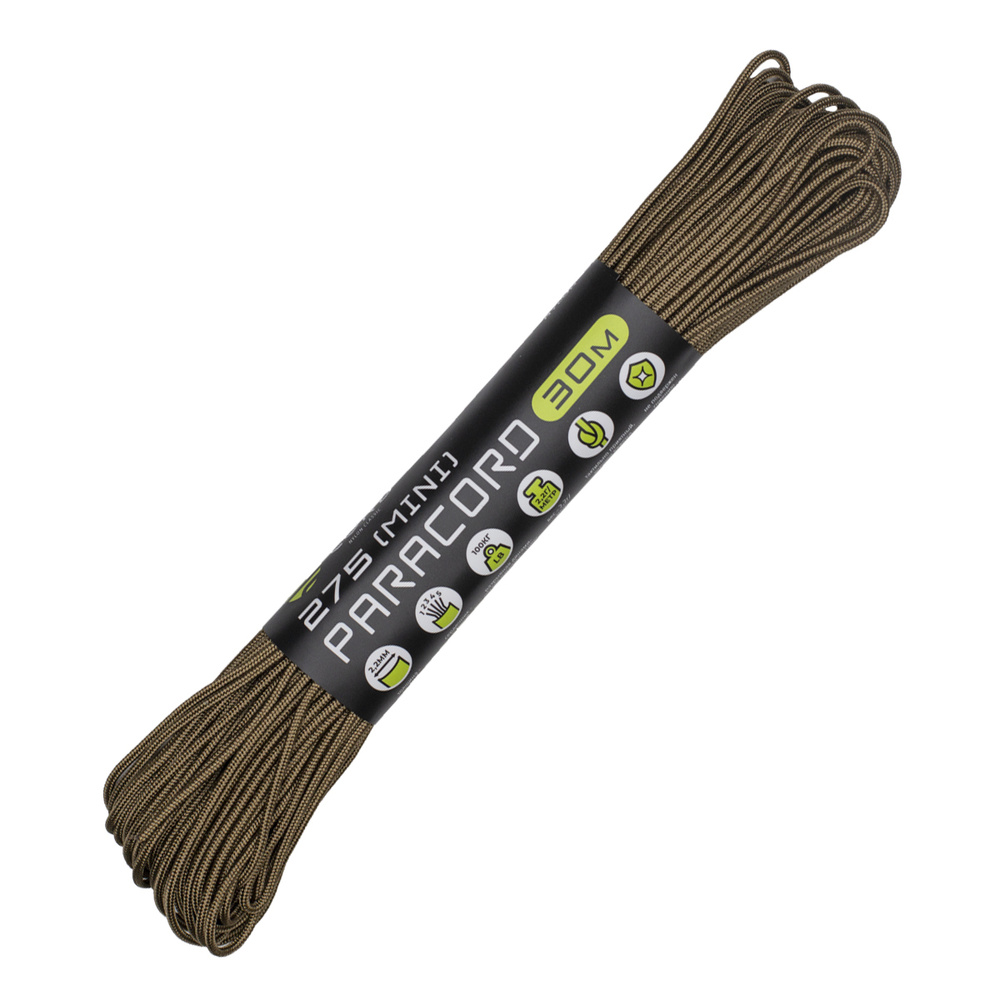 Паракорд 275 (мини) CORD nylon 30м RUS (coyote) #1