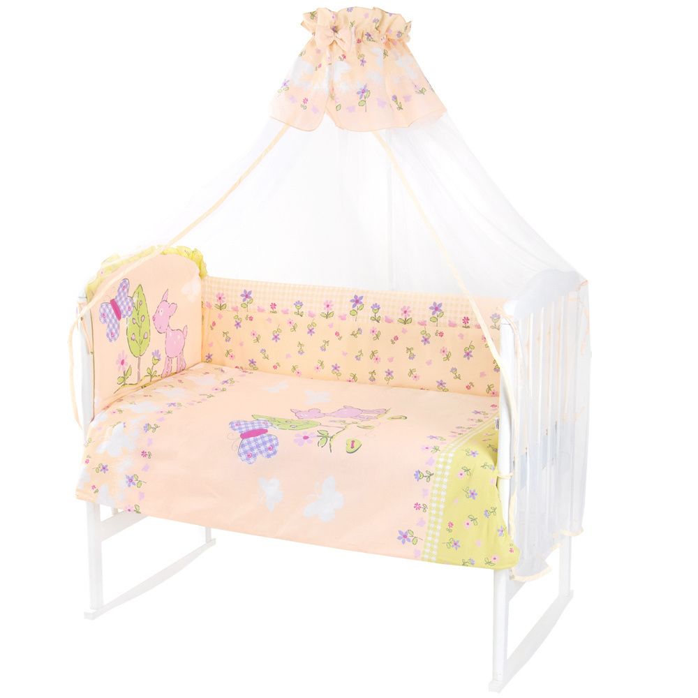 Комплект в кроватку для новорожденного Золотой Гусь Little Friend комплект в кроватку для новорожденного #1