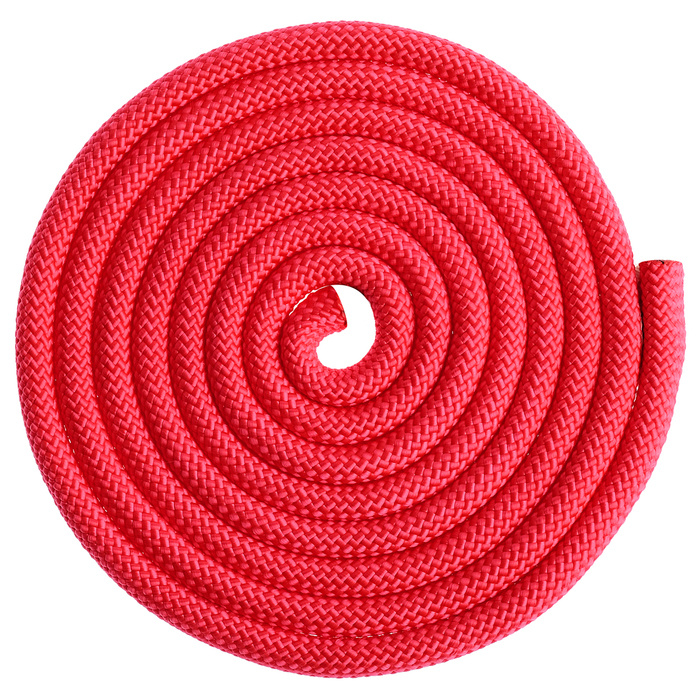 Скакалка гимнастическая утяжелённая, 2,5 м, 150 г, цвет красный  #1
