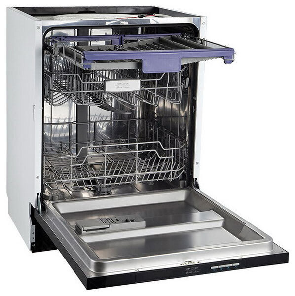 KRONA Встраиваемая посудомоечная машина KASKATA 60 BI белый (дисплей 3 корзины), серебристый  #1
