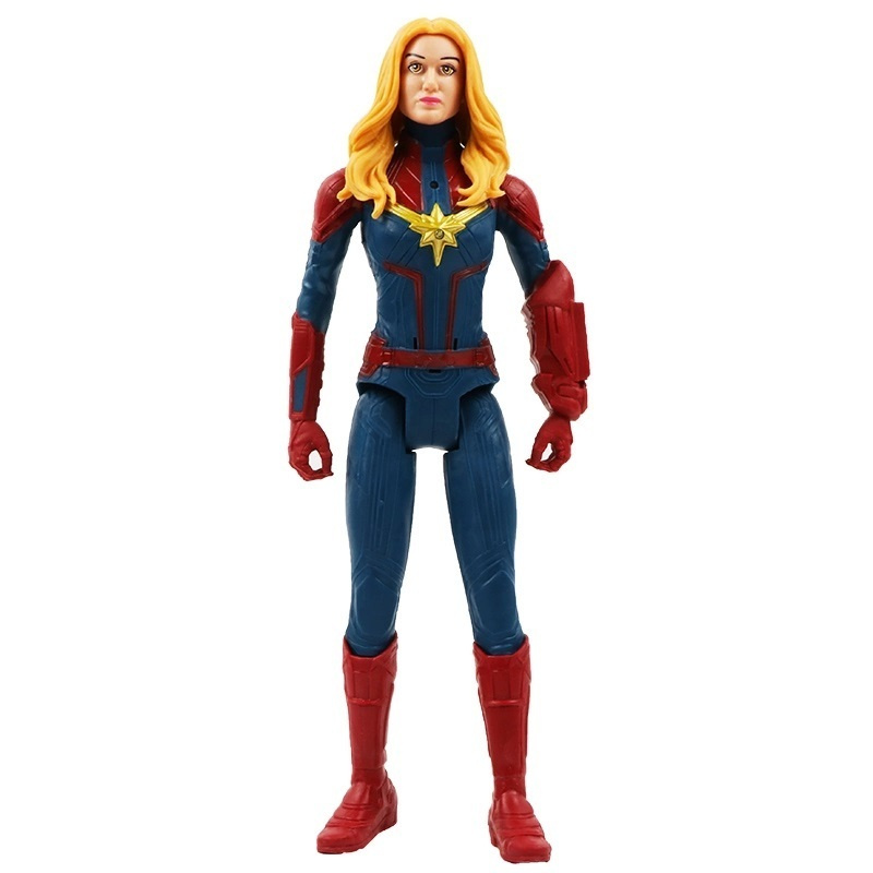 Игрушка для мальчика Фигурка Мстители Капитан Марвел, Captain Marvel, 30 см.  #1