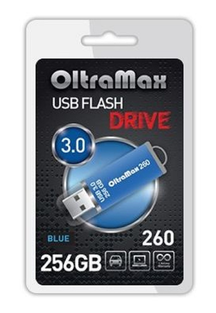 OltraMax USB-флеш-накопитель 260 64 ГБ, синий #1