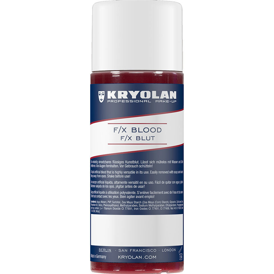 KRYOLAN Кровь для спецэффектов F/X/Fix Blood 100 мл., Цв. Light #1