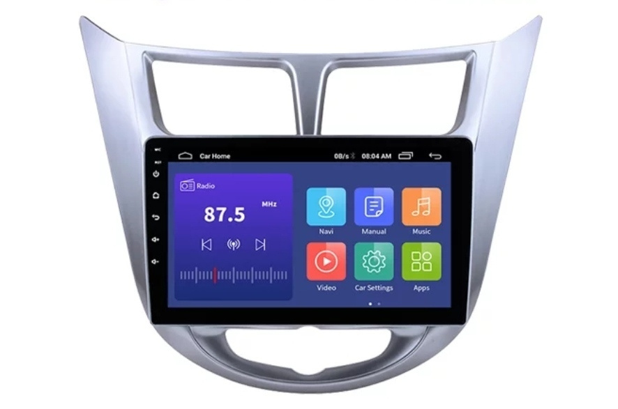 Автомагнитола  Hyundai Solaris 2010-2017 Android 11, навигатор #1