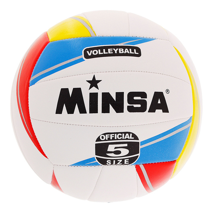 Мяч волейбольный Minsa, PVC, машинная сшивка, размер 5 #1