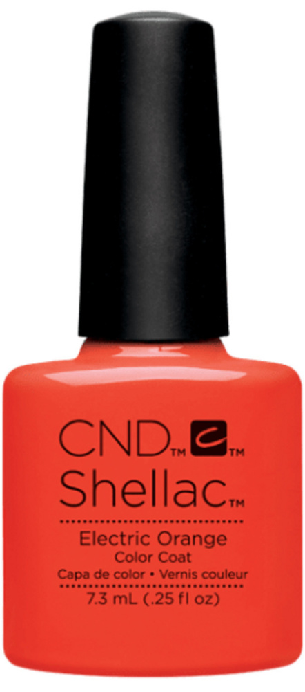 CND Shellac, гель-лак для ногтей, Electric Orange, 7,3мл #1
