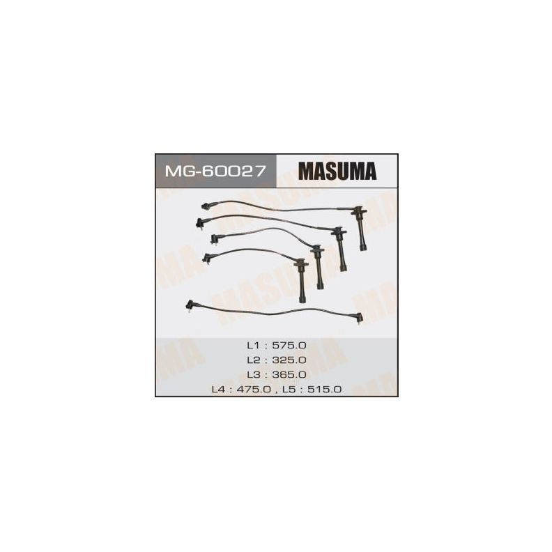 Masuma Комплект высоковольтных проводов, арт. MG60027 #1