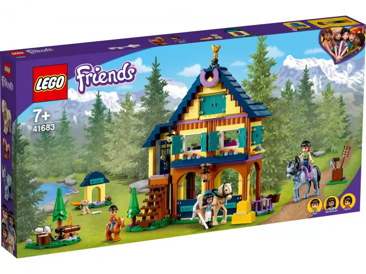 Конструктор LEGO Friends Лесной клуб верховой езды, 511 деталей, 7+, 41683  #1