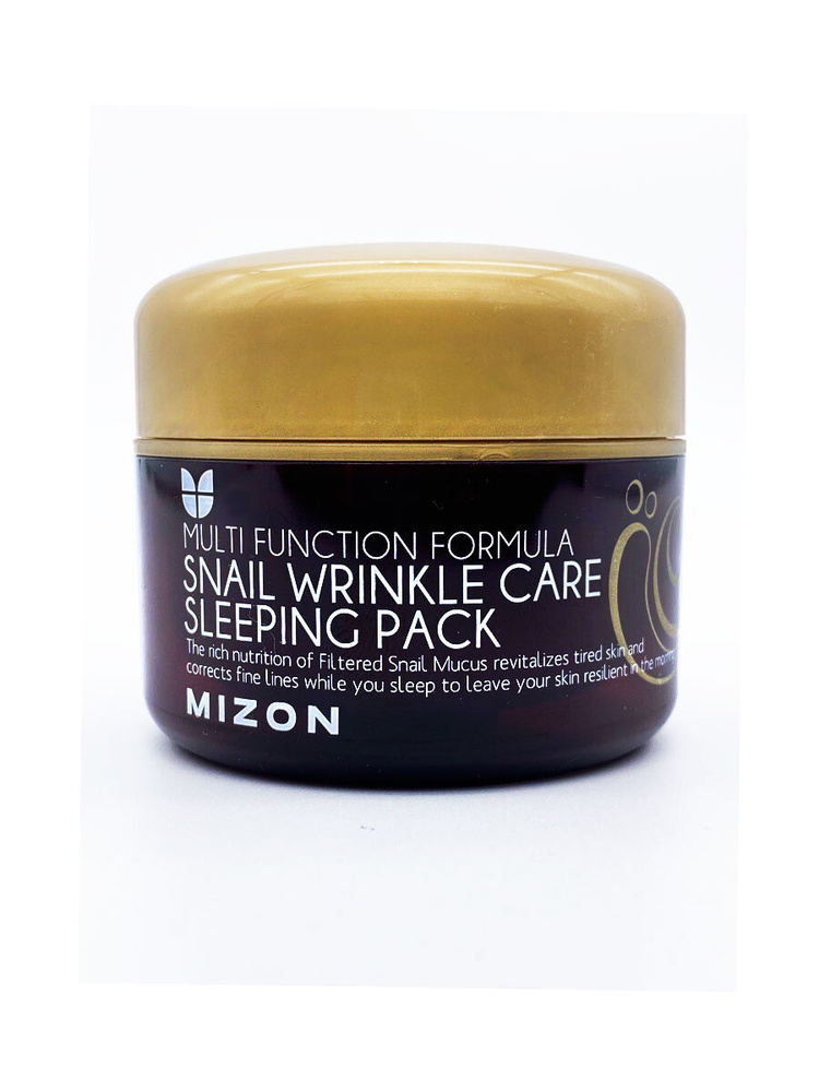 Mizon Ночная улиточная маска Snail Wrinkle Care Sleeping Pack 80 мл #1