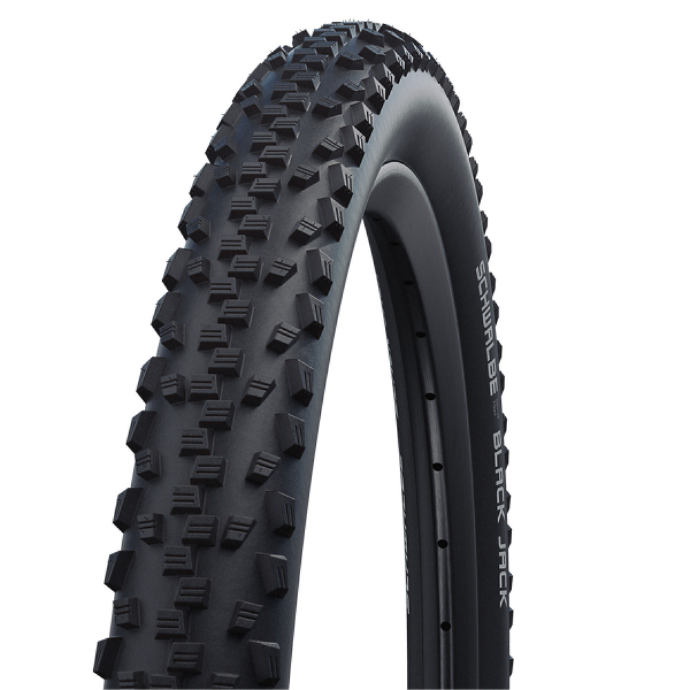 Покрышка велосипедная SCHWALBE BLACK JACK 26x1,90 (47-559), 50EPI, грязевой протектор, антипрокол.  #1