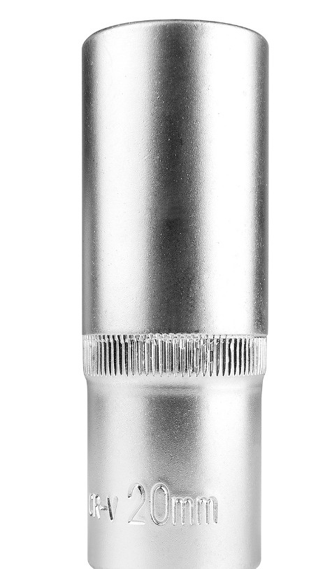 Головка 1/2", шестигранная, удлиненная, 20 мм "AV Steel" #1