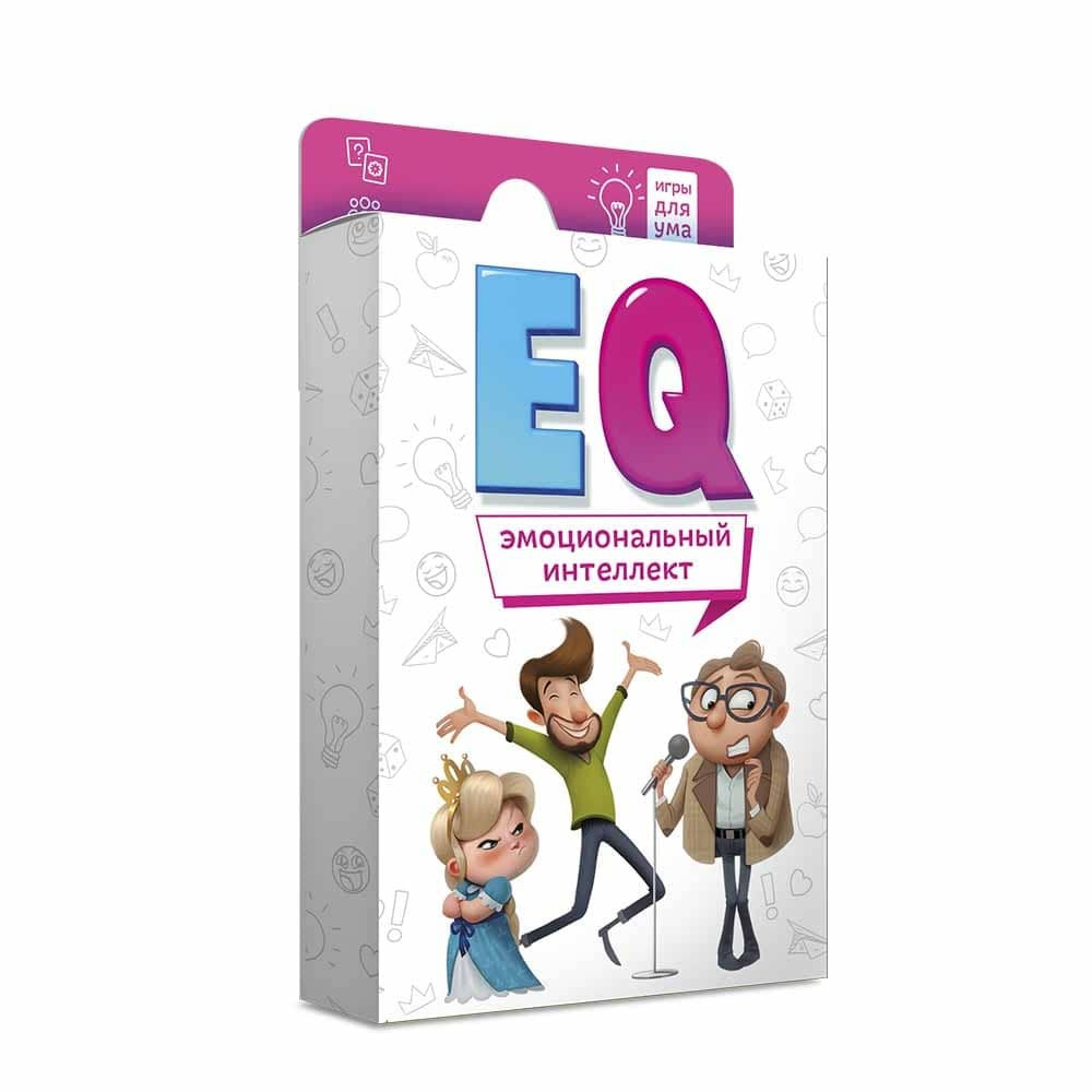ГеоДом. Карточная игра "EQ Эмоциональный интеллект. Серия Игры для ума" 40 карточек  #1