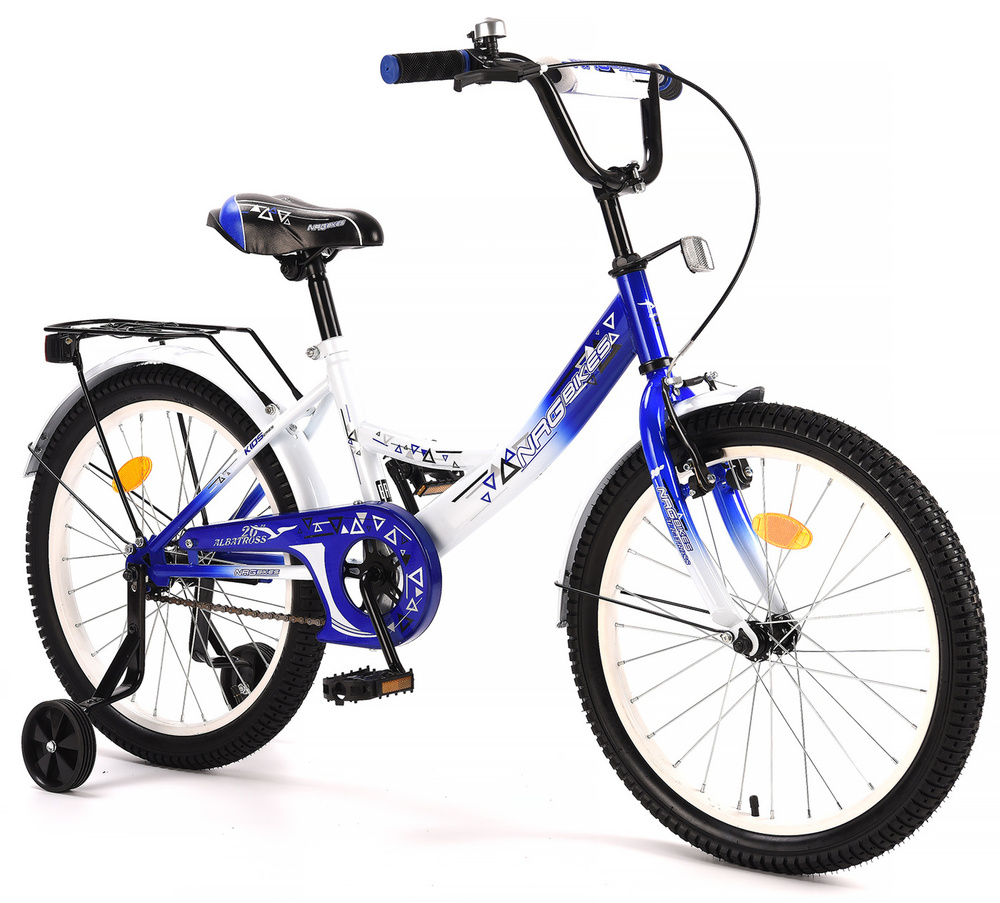 Велосипед детский NRG BIKES ALBATROSS 20 white-blue #1