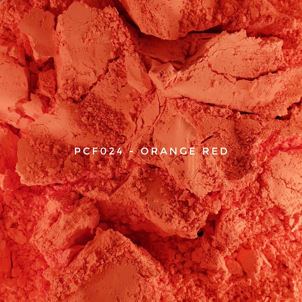 Пигмент флуоресцентный PCF024 - Orange Red, Фасовка По 100 г #1