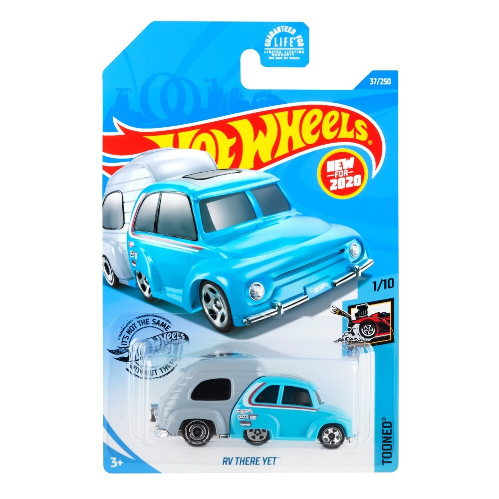 GHF85 Машинка металлическая игрушка Hot Wheels коллекционная модель RV THERE YET синий/серый  #1