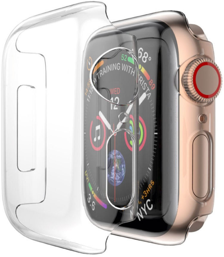 Силиконовый чехол на Apple Watch 44 мм 4/5/6/SE #1