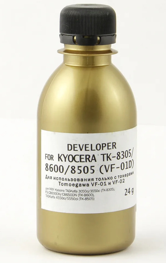 Тонер черный Tomoegawa Универсальный для Kyocera TK-3130, Тип ED-43, Bk, 900 г, канистра (4010715509421) #1