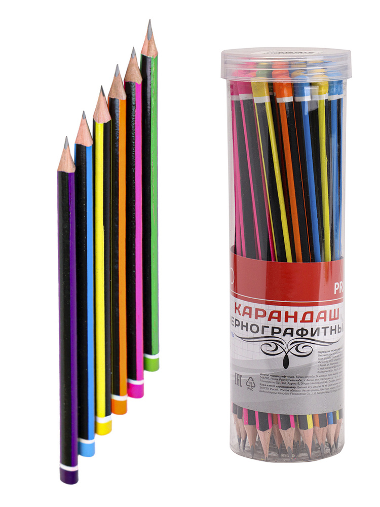 Prof-Press Набор карандашей, вид карандаша: Простой, 36 шт. #1