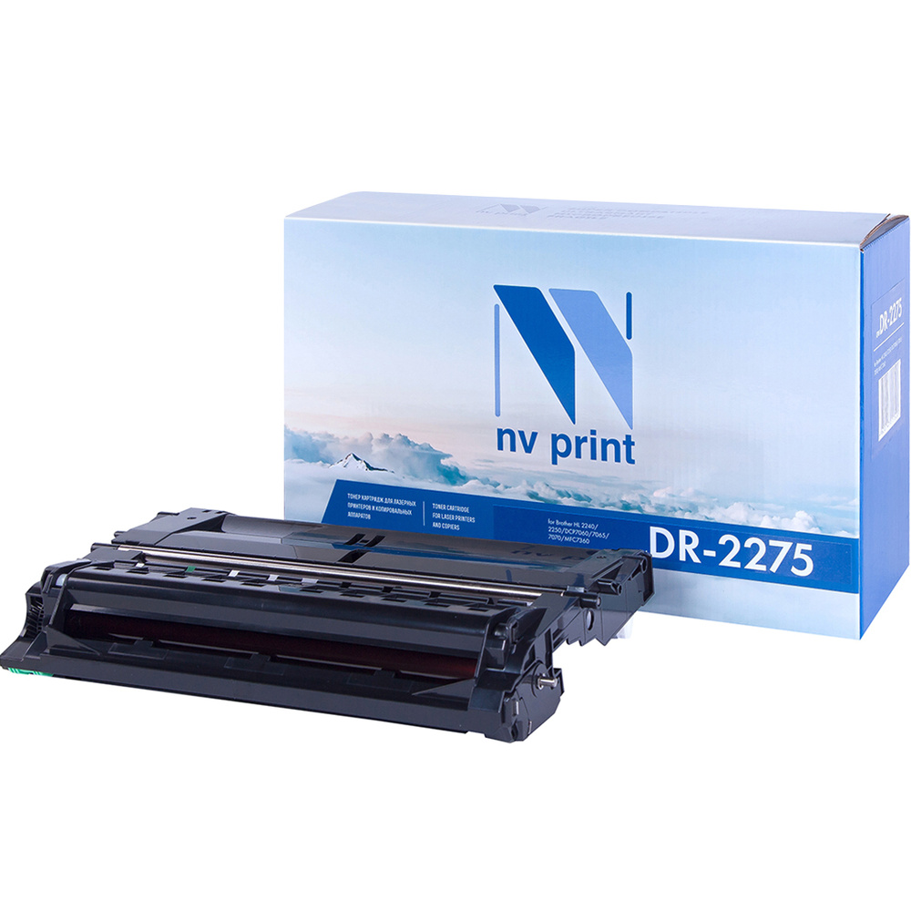 Барабан NV Print NV-DR-2275 для Brother HL-2240R/HL-2240DR/HL-2250DNR/DCP-7060DR/DCP-7065DNR/DCP-7070DWR/MFC-7360NR/MFC-7860DWR/FAX-2845R/FAX-2940R, #1