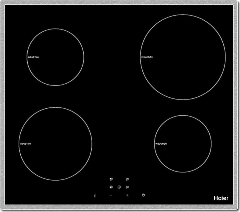 Haier Индукционная варочная панель HHX-Y64NFB, черный #1