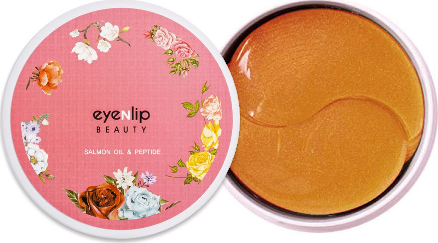 Eyenlip Beauty Патчи для глаз гидрогелевые с Лососевым Маслом и Пептидами Salmon Oil & Peptide Hydrogel #1