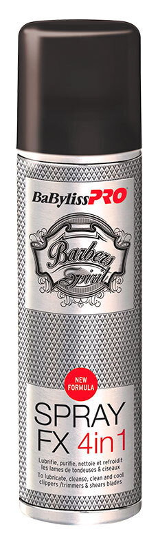 Спрей охлаждающий BaByliss PRO Spray FX 4 in 1 для ножей машинок FX040290E, 150 мл  #1