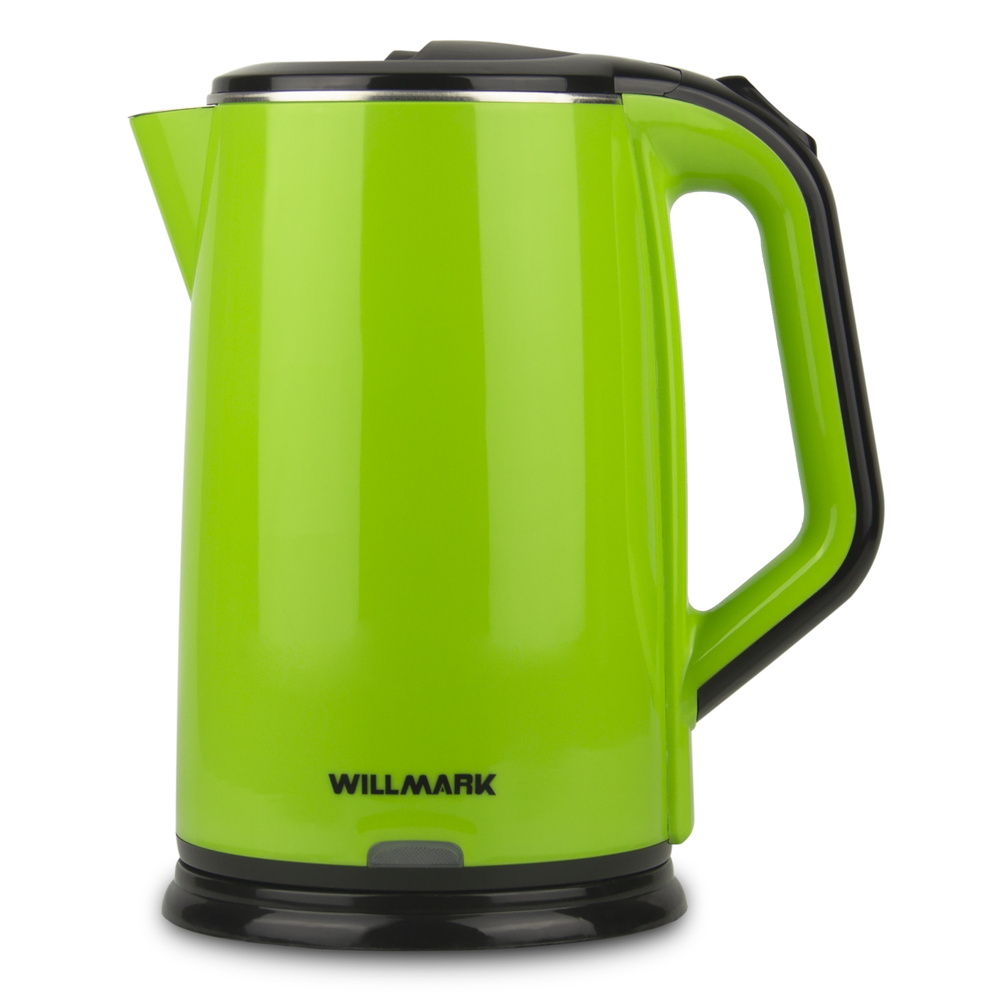 WILLMARK Электрический чайник WEK-2012PS, светло-зеленый #1