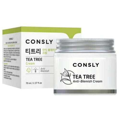 Consly Крем для проблемной кожи с экстрактом чайного дерева - Tea tree anti-blemish cream, 70мл  #1