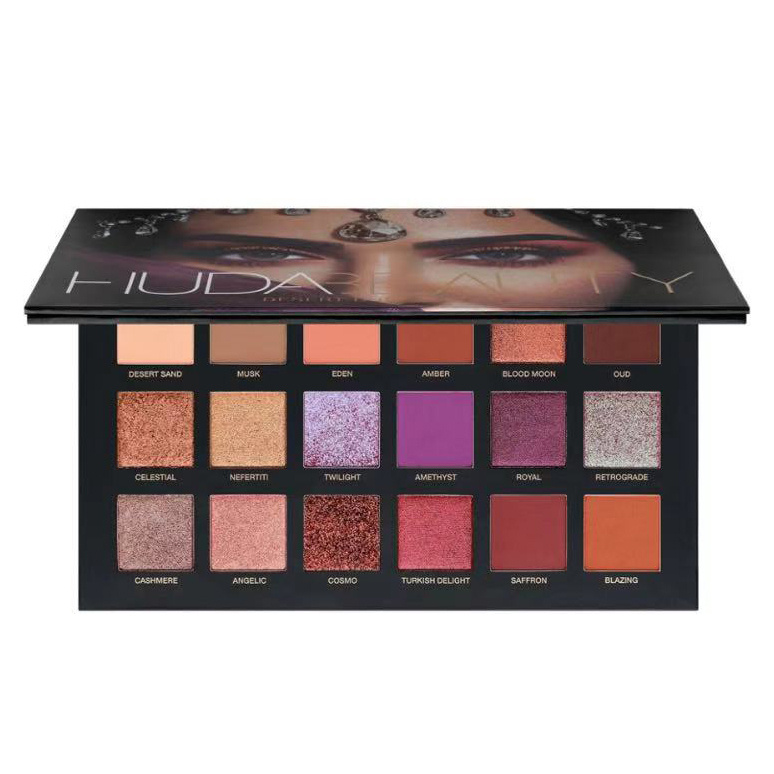 HUDA BEAUTY / Desert Dusk Eyeshadow Palette / Палетка теней для глаз 18 оттенков  #1