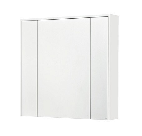 Зеркальный шкаф Roca Ronda 80 белый матовый/бетон ZRU9303009 #1