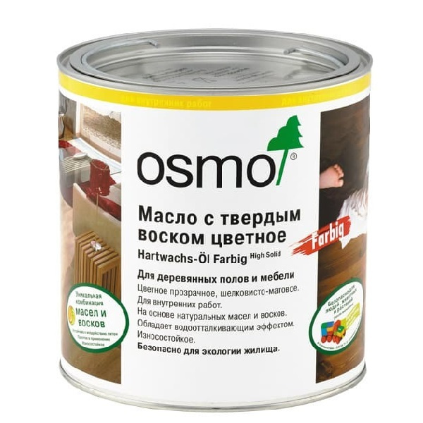 OSMO Масло-воск 0.22 л., Янтарь #1