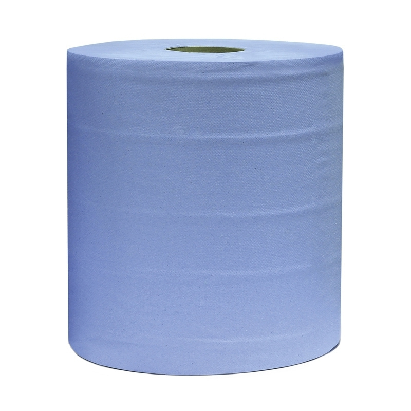 Бумага протирочная в рулоне синяя, 2-х слойная, лист 330x350 мм, 1000 отрывов  #1