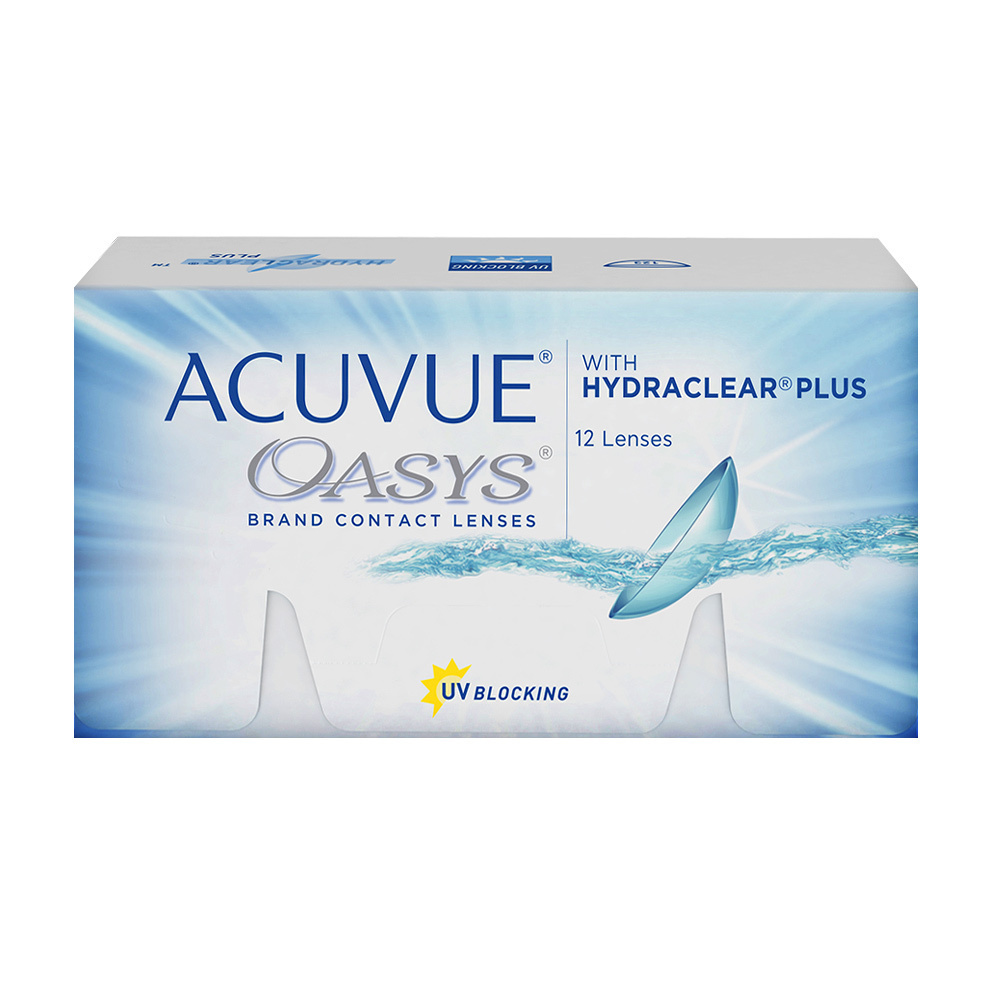 ACUVUE Контактные линзы OASYS with HYDRACLEAR PLUS (12 линз), 12 шт., -4.75 / 8.4/ Двухнедельные  #1